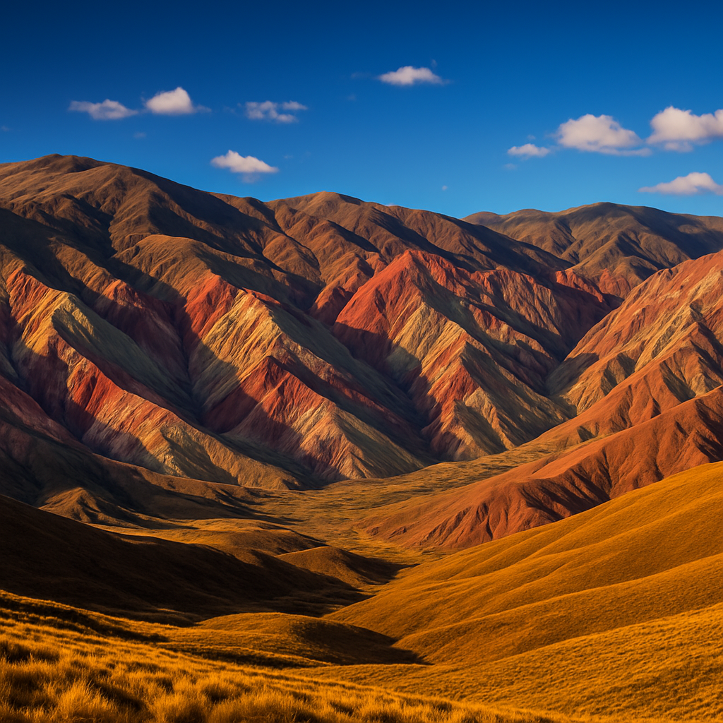 Cerro de los Siete Colores en la Quebrada de Humahuaca, Jujuy