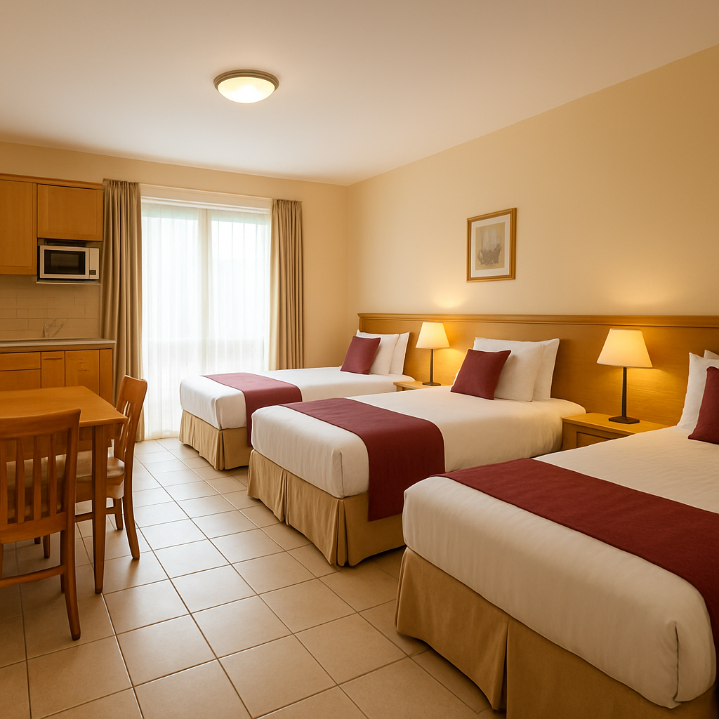 Habitación Triple del Apart Hotel Belgrano